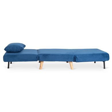 Крісло розкладне MEBEL ELITE MARRY Velvet Синій фотографія