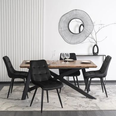 Стіл розкладний MEBEL ELITE HAMILTON 160(200)х90 Дуб рустик фотографія