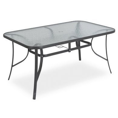 Комплект садових меблів MEBEL ELITE NEBRASKA Чорний