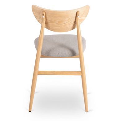 Стілець MEBEL ELITE BRAGA Дуб/Сірий фотографія