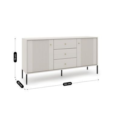 Комод MEBEL ELITE SOFT 154 Кашемир фотография