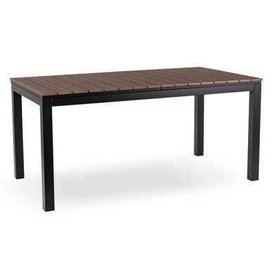 Стіл Розкладний обідній ARGOS MEBEL ELITE 160(210)х90 Горіх/чорний фотографія