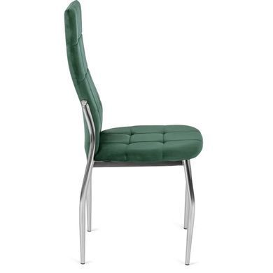 Стул бархатный MEBEL ELITE MOLLY Velvet Зеленый фотография