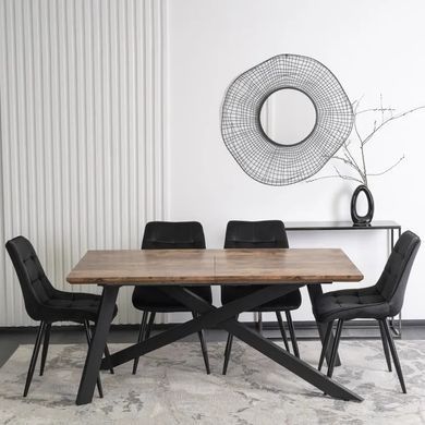 Стіл розкладний MEBEL ELITE HAMILTON 160(200)х90 Дуб рустик фотографія