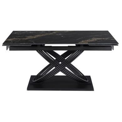 Стол раскладной MEBEL ELITE IBIZA 160(240)х90 см Черный фотография