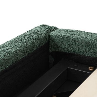 Кровать двуспальная MEBEL ELITE BRISTOL 160x200 см Зеленый фотография