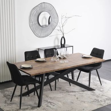 Стіл розкладний MEBEL ELITE HAMILTON 160(200)х90 Дуб рустик фотографія