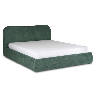 Кровать двуспальная MEBEL ELITE BRISTOL 160x200 см Зеленый фотография