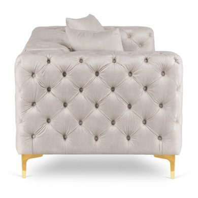 Диван MEBEL ELITE SORRENTO 2S Кремовое фотография