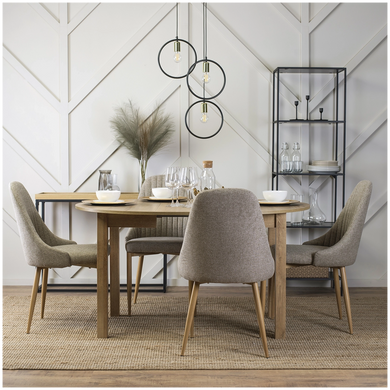 Стул MEBEL ELITE TORINO ткань Бежевый фотография