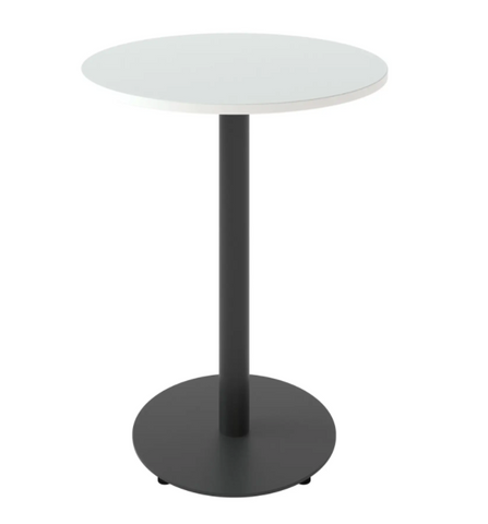 Стол SOUL LIGHT Lovko 70x70 Черный / Белый фотография
