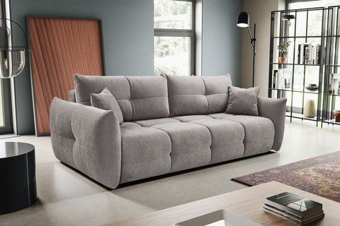 Диван раскладной BASE Perfect Home Польша Серый фотография