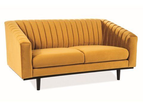 Софа ASPREY Velvet 2 Signal Карри ** фотография