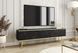 Тумба под ТВ Perfect Home Оро / Oro RTV175 золото Черный мрамор