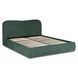 Кровать двуспальная MEBEL ELITE BRISTOL 160x200 см Зеленый