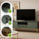 ТВ Тумба MEBEL ELITE MARCOS 155 Зелений/Золото