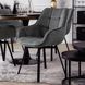 Стул поворотный бархатный MEBEL ELITE LUNA Velvet Серый