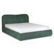 Кровать двуспальная MEBEL ELITE BRISTOL 160x200 см Зеленый