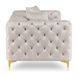 Диван MEBEL ELITE SORRENTO 2S Кремовое