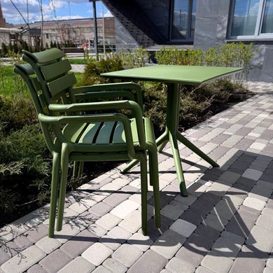 Комплект меблів для кафе Siesta Onto Paris with Sky 70 Olive Green