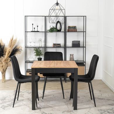 Стіл розкладний MEBEL ELITE BEN 80(200)х80 см Дуб крафт фотографія