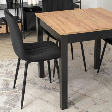 Стіл розкладний MEBEL ELITE BEN 80(200)х80 см Дуб крафт фотографія