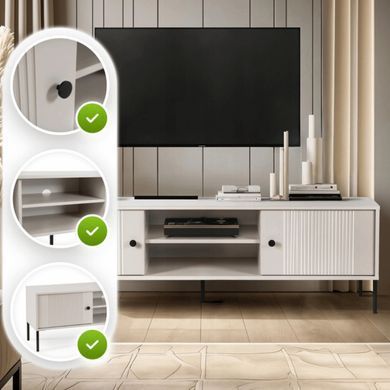ТВ Тумба MEBEL ELITE SOFT 154 Кашемир фотография