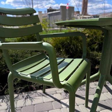 Комплект меблів для кафе Siesta Onto Paris with Sky 70 Olive Green