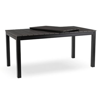 Стіл Розкладний обідній ARGOS MEBEL ELITE 160(210)х90 Темний дуб /чорний фотографія