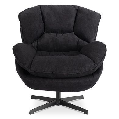 Крісло обертове MEBEL ELITE ROSA Черний фотографія