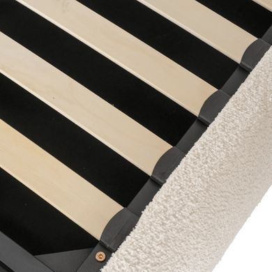 Ліжко двоспальне MEBEL ELITE BRISTOL 180x200 см Кремовий фотографія