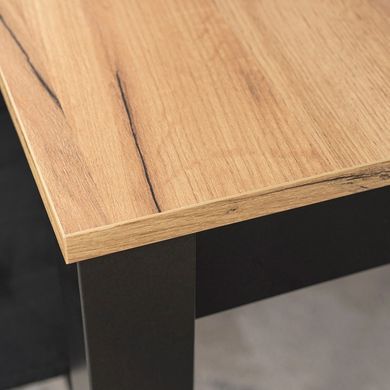 Стіл розкладний MEBEL ELITE BEN 80(200)х80 см Дуб крафт фотографія