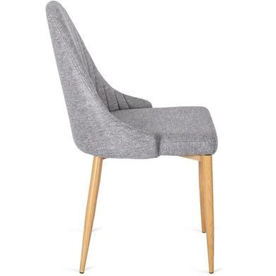 Стілець MEBEL ELITE TORINO, тканина Сірий фотографія