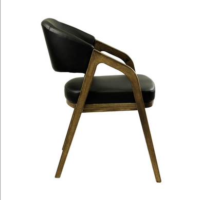 Стілець OTIS Lovko Екошкіра Темний Дуб/Чорний фотографія
