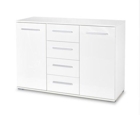 Комод LIMA KM-4&nbsp;Halmar 116x40 Белый фотография