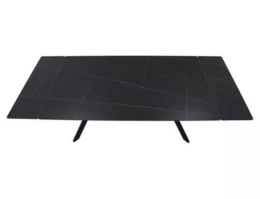 Стіл Обідній IMPERIA 160(220)x90 Signal Чорний / Чорний фотографія