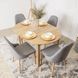 Стілець MEBEL ELITE TORINO, тканина Сірий