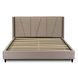 Ліжко двоспальне оксамитове 160x200 MEBEL ELITE SEWILLA Velvet Беж