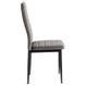 Стілець оксамитовий MEBEL ELITE NARIS Velvet Сірий