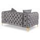 Диван MEBEL ELITE SORRENTO 2S Сірий