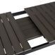 Стіл Розкладний обідній ARGOS MEBEL ELITE 160(210)х90 Темний дуб /чорний