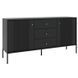 Комод MEBEL ELITE SOFT 154 Черный