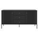 Комод MEBEL ELITE SOFT 154 Черный