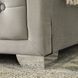 Ліжко двоспальне оксамитове MEBEL ELITE EVAN Velvet 140x200 см Сірий