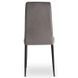 Стілець оксамитовий MEBEL ELITE NARIS Velvet Сірий