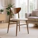 Стул MEBEL ELITE BRAGA Беж/Орех