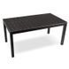 Стіл Розкладний обідній ARGOS MEBEL ELITE 160(210)х90 Темний дуб /чорний