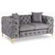 Диван MEBEL ELITE SORRENTO 2S Серый фотография