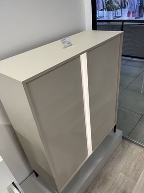 Комод високий Perfect Home Даст / Dast 2-дверний з 2 шухлядами 2D2S/104 Беж фотографія