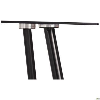 Стол Umberto AMF 120X70 Черный/стекло тонированное серое фотография